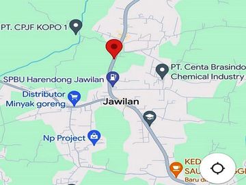 Jual Tanah 2.277 m2 di Jl. Raya Cikande Rangkasbitung Serang Banten Dekat Pasar Majasari
