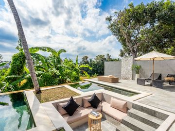 Brand New Two Bedroom Villa with Ricefield View for Lease in Canggu