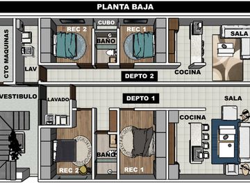 Vendo Departamentos a pie de Calle cerca de Cu y 16 de Septiembre