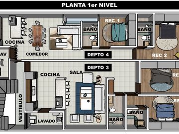 Vendo Departamentos a pie de Calle cerca de Cu y 16 de Septiembre