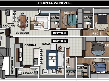 Vendo Departamentos a pie de Calle cerca de Cu y 16 de Septiembre