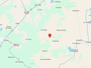 SE VENDEN 3 RANCHOS EN CARRERETERA ALDAMA