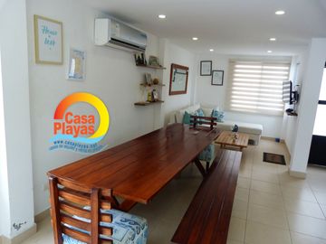 Casa Nueva con Piscina de Venta en Playas Via Data Posorja en Ciudadela Cerrada con salida al mar