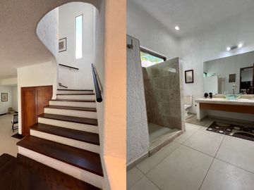 Casa con terraza, jardín y alberca privada, en venta, Villa Magna, Cancun.