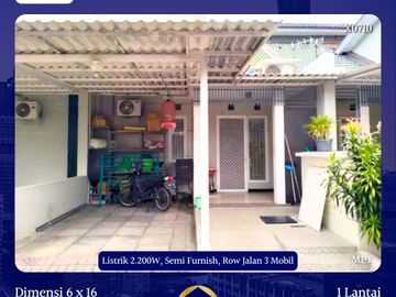 Dijual Rumah Surabaya Timur Sukolilo Dian Regency Semi Furnished Row Jalan 3 Mobil