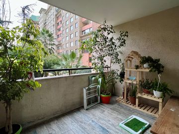 Departamento en Cristobal Colón, Las Condes