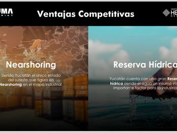 LOTES PARA BODEGAS EN MERIDA, YUCATAN CON AMENIDADES PARA EMPLEADOS, PROMOCIÓN POR APERTURA