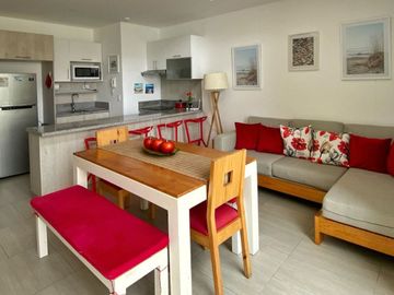 Duplex vista al mar en condominio Ocean Reef, San Bartolo