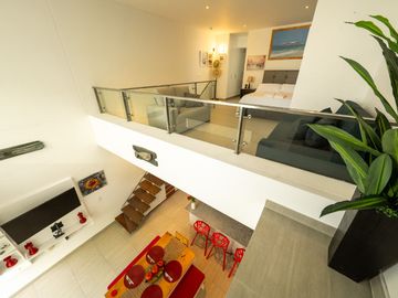 Duplex vista al mar en condominio Ocean Reef, San Bartolo