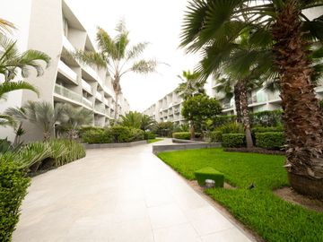 Duplex vista al mar en condominio Ocean Reef, San Bartolo