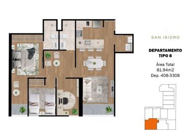 DEPARTAMENTO EN PRE VENTA 03 DORMITORIOS EN SAN ISIDRO