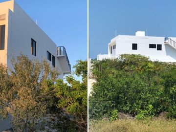 Casa a pasos del mar con alberca privada, en venta, San Benito, Yucatán.