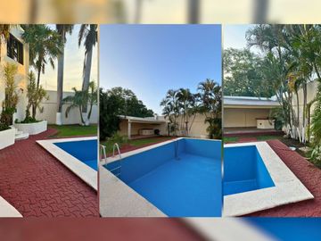 Casa con jardín y alberca privada, en venta, en Zona Norte, Mérida.