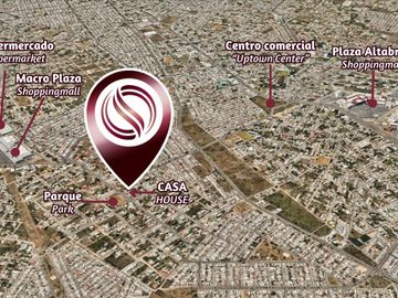 Casa con jardín y alberca privada, en venta, en Zona Norte, Mérida.