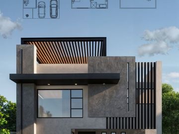 Casa al sur de Pachuca, 4 habitaciones, roof garden, Gema residencial