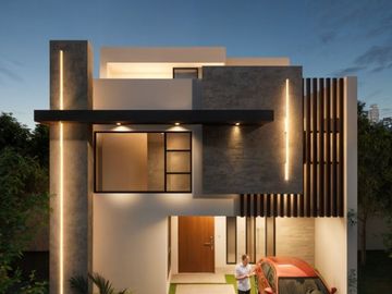 Casa al sur de Pachuca, 4 habitaciones, roof garden, Gema residencial
