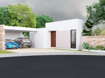 PRECIOSAS CASAS DE UNA PLANTA EN PRIVADA AL NORTE DE MÉRIDA EN CHULUL