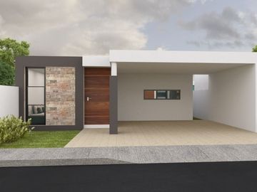 PRECIOSAS CASAS DE UNA PLANTA EN PRIVADA AL NORTE DE MÉRIDA EN CHULUL