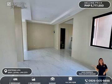 Ready For Occupancy House and Lot For Sale in Lipa City Batangas