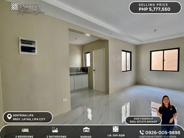 Ready For Occupancy House and Lot For Sale in Lipa City Batangas