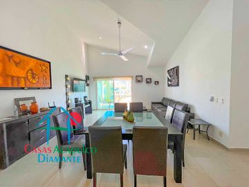 Departamento en venta con terraza y hermosa vista a las áreas comunes