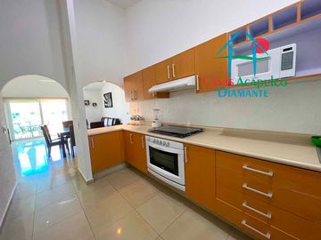 Departamento en venta con terraza y hermosa vista a las áreas comunes