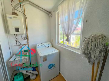 Departamento en venta con terraza y hermosa vista a las áreas comunes