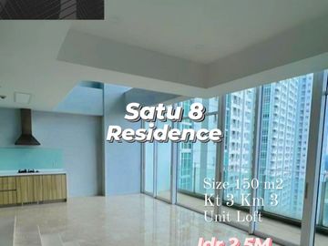Apartemen Satu 8 Residence Kedoya 3BR