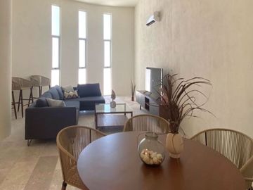 Departamento frente al mar, alberca común, rooftop, en venta, Telchac, Yucatán