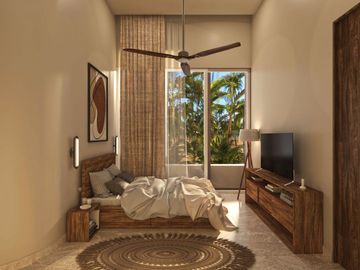 Condo frente al mar, alberca común, rooftop, en venta, Telchac, Yucatán