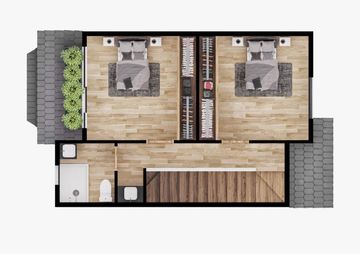 Casas en MIRASIERRA. Por estrenar con 3 o 4 dormitorios. Amplios parqueaderos, balcón, Patios posteriores Casas por estrenar 4 parqueaderos y 4 dormit