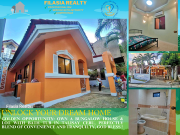 🌟Golden Opportunity: For sale Stunning One(1) Storey (Bungalow) House and Lot in Talisay City Cebu🌟
