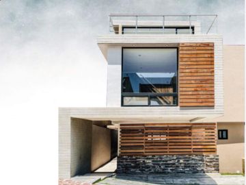 Casa con Estudio, cuarto de TV, Mezzanine y Terraza en Recamara Principal,  en venta, Zibatá, Queretaro.