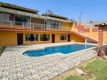 VENTA DE CASA DE CAMPO EQUIPADA Y AMOBLADA, EN CIENEGUILLA CON 1,020M2 DE TERRENO