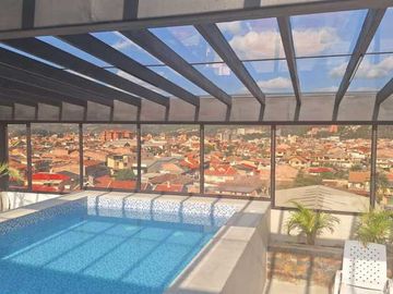 Departamento en venta por estrenar, con piscina sector Av. Don Bosco.