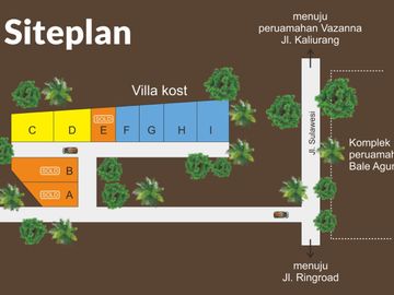 Jual Kost baru dekat kampus UGM jl kaliurang km 6,5 mlati sleman yogyakara