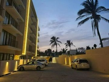 Departamento Amueblado AIRBNB, 2 recamaras, 2 baños, elevador, alberca, cochera 1 auto, isla del amor