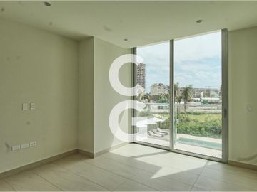 Departamento en Venta en Cancún en SLS Marina Beach con Vista al Mar