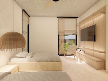 Departamento exclusivo de 1REC en Playacar, en Venta