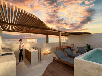 Estudio en venta con VISTA AL MAR a un increíble