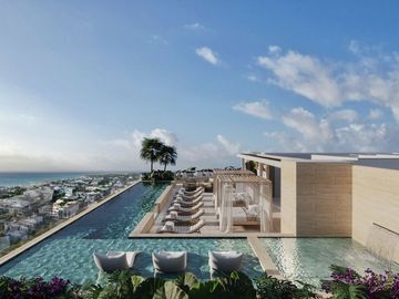 Lujo Condominio de 1REC con amenidades de lujo en Playa del Carmen!