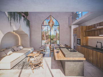 Hermoso estudio en venta con hermoso diseño marroqui en Tulum