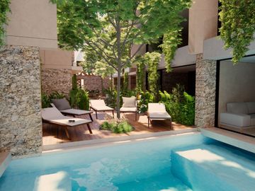 Lujosa villa de 3REC con hermoso diseño en venta en Tulum