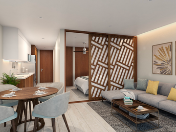 Departamento de 2REC en Venta en un increible desarrollo en Playa del Carmen