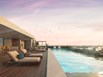 Departamento de 2REC en Venta en un increible desarrollo en Playa del Carmen