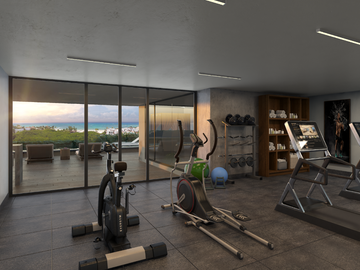 Departamento de 2REC en Venta en un increible desarrollo en Playa del Carmen