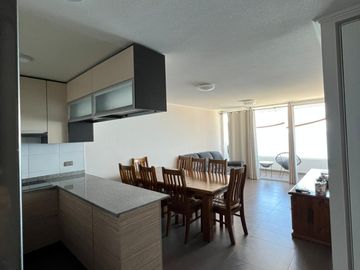 Vendo Departamento Frente al Mar. 100 mts² Se puede Novar $180.- millones con tasa interes de 2,25. posee 3D 2B Estac.. y Bodega.