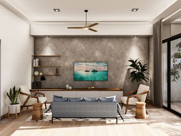 ESTUDIO EN VENTA, 1 HABITACION, EN BACALAR, COWORKING, SPA, INFINITY POOL