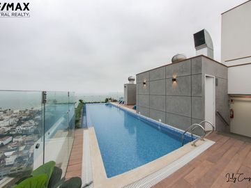VENDO BELLO DUPLEX VISTA AL MAR Y EL GOLF DESDE BALCON Y TERRAZA