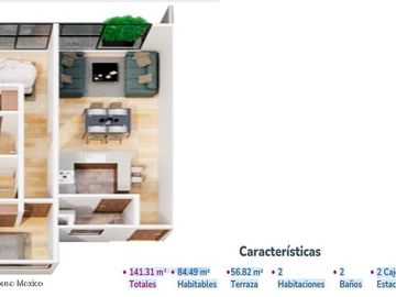Departamento en Venta en Roma Sur, Cuauhtémoc
